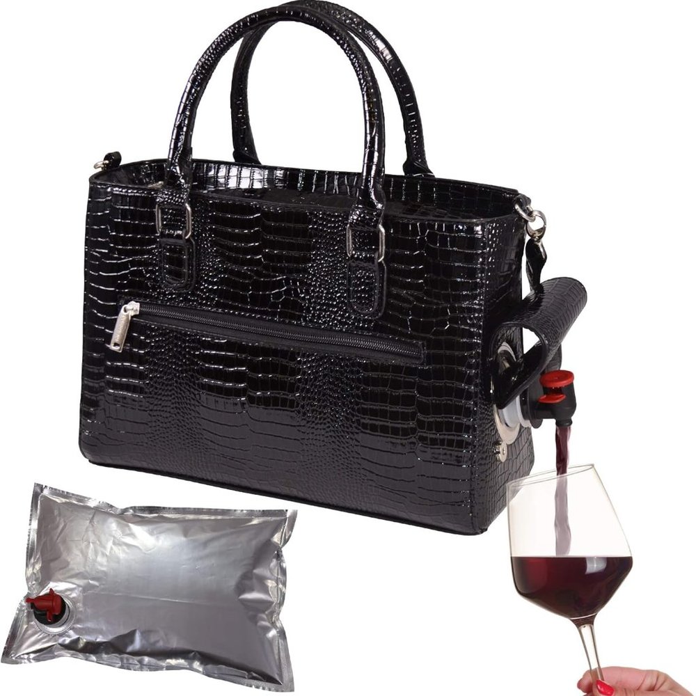 PORTABLE WINE PURSE